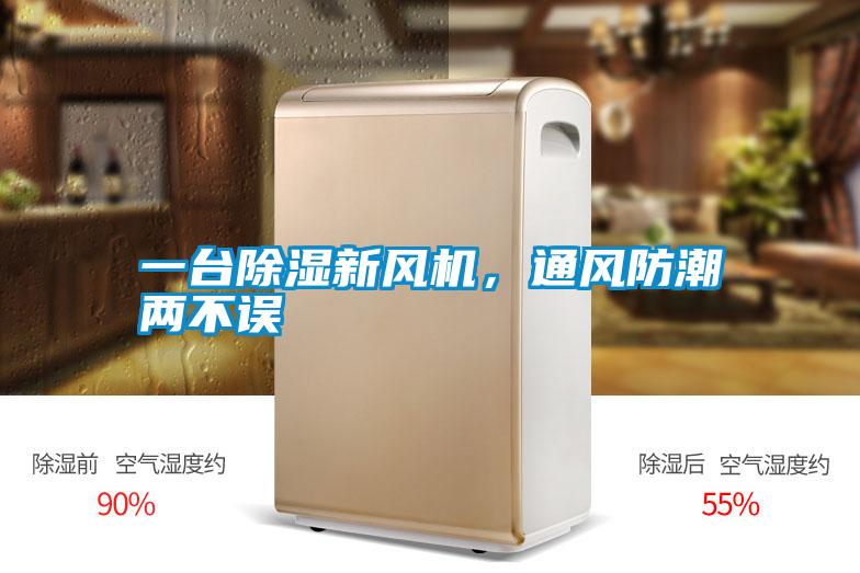 一臺除濕新風(fēng)機(jī)，通風(fēng)防潮兩不誤