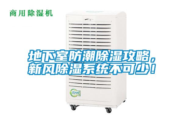 地下室防潮除濕攻略，新風(fēng)除濕系統(tǒng)不可少！