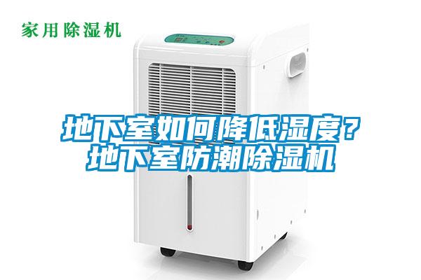 地下室如何降低濕度？地下室防潮除濕機