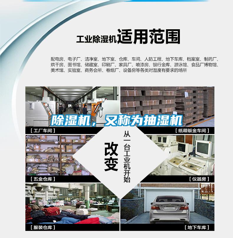 除濕機(jī)，又稱為抽濕機(jī)