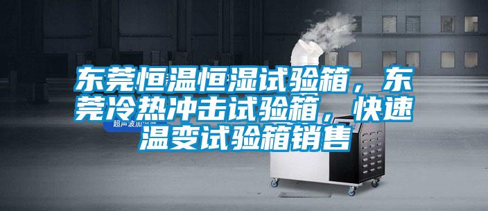 東莞恒溫恒濕試驗(yàn)箱，東莞冷熱沖擊試驗(yàn)箱，快速溫變?cè)囼?yàn)箱銷售