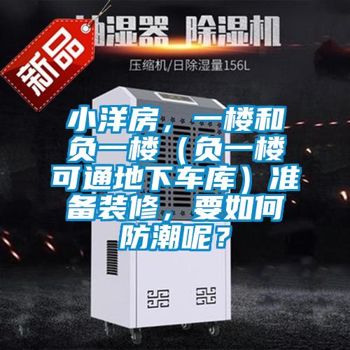 小洋房，一樓和負(fù)一樓（負(fù)一樓可通地下車庫）準(zhǔn)備裝修，要如何防潮呢？