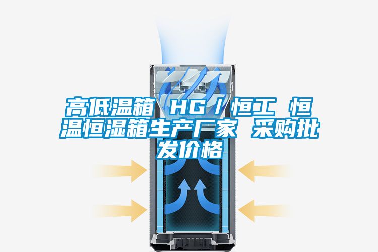 高低溫箱 HG／恒工 恒溫恒濕箱生產(chǎn)廠(chǎng)家 采購(gòu)批發(fā)價(jià)格