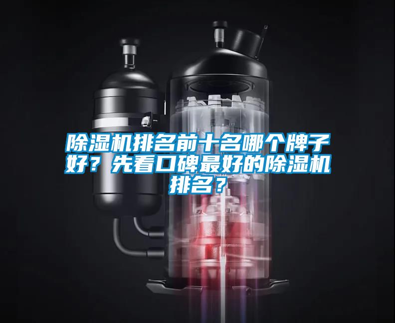 除濕機(jī)排名前十名哪個(gè)牌子好？先看口碑最好的除濕機(jī)排名？