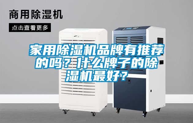 家用除濕機(jī)品牌有推薦的嗎？什么牌子的除濕機(jī)最好？